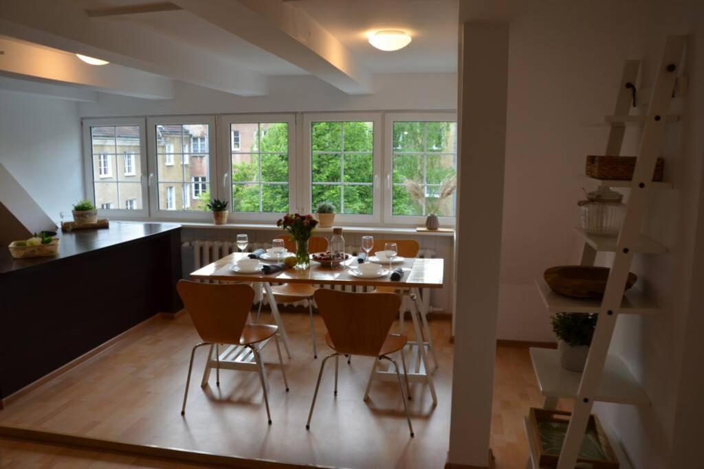Ines Apartament Two Levels 105M2 In The Old Town Wi-Fi, Olsztyn  Dış mekan fotoğraf
